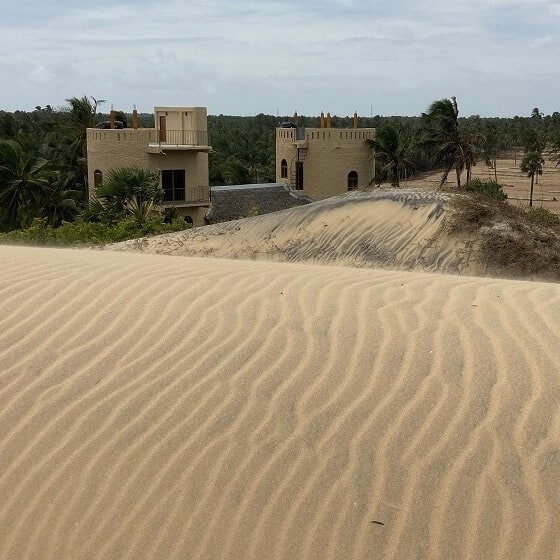 Sand dune Dune Towers Sri Lanka