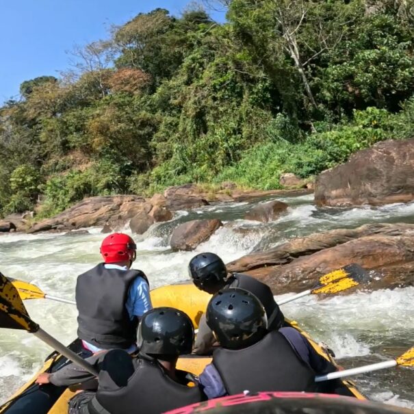 Rafting, canyoning and waterfall, Kitulgala