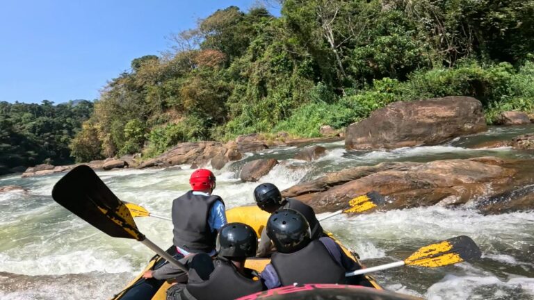 Rafting, canyoning and waterfall, Kitulgala